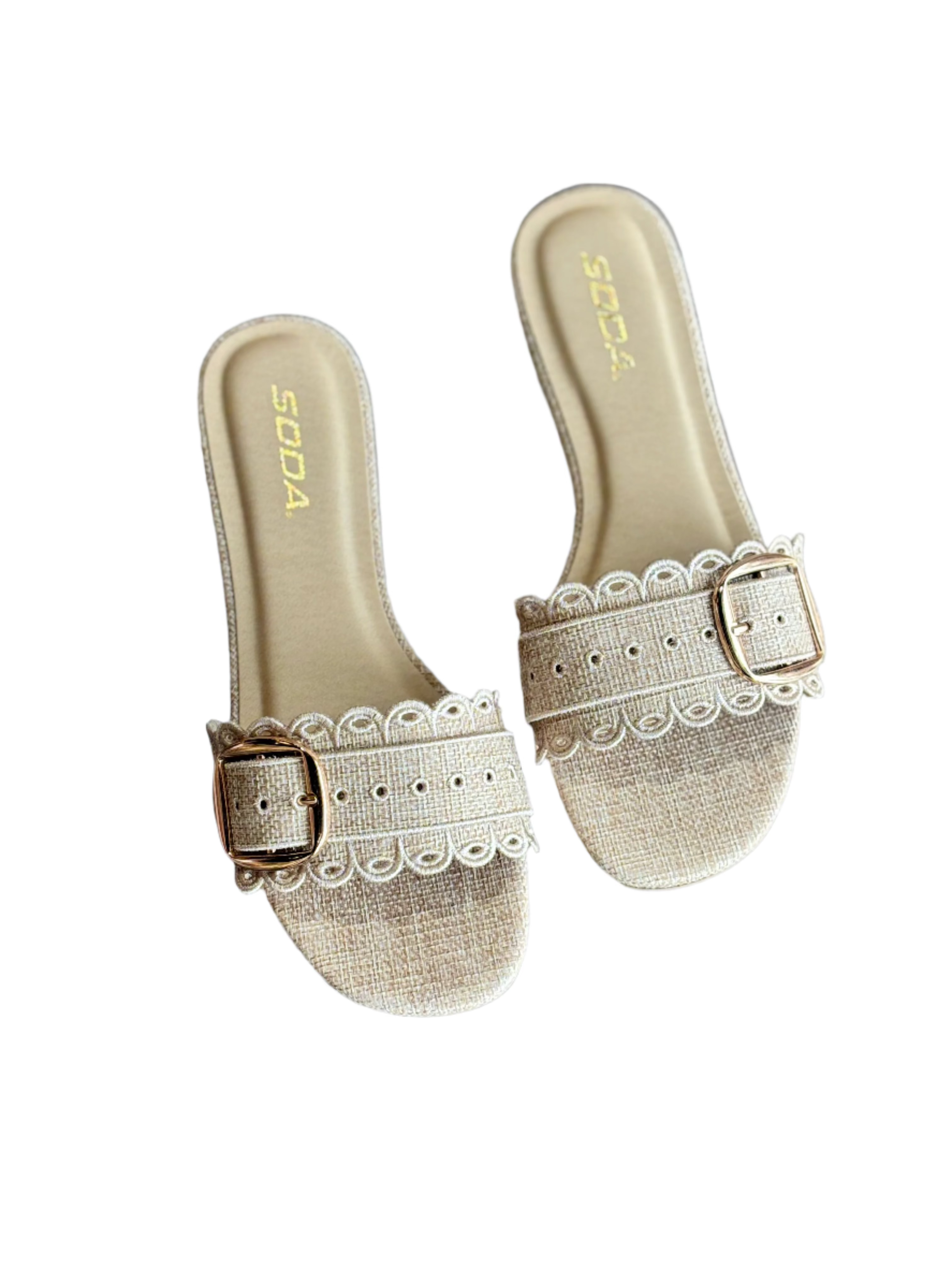 Raffia Sandal