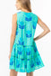 Bindu Virginia Dress Turquoise Tulip