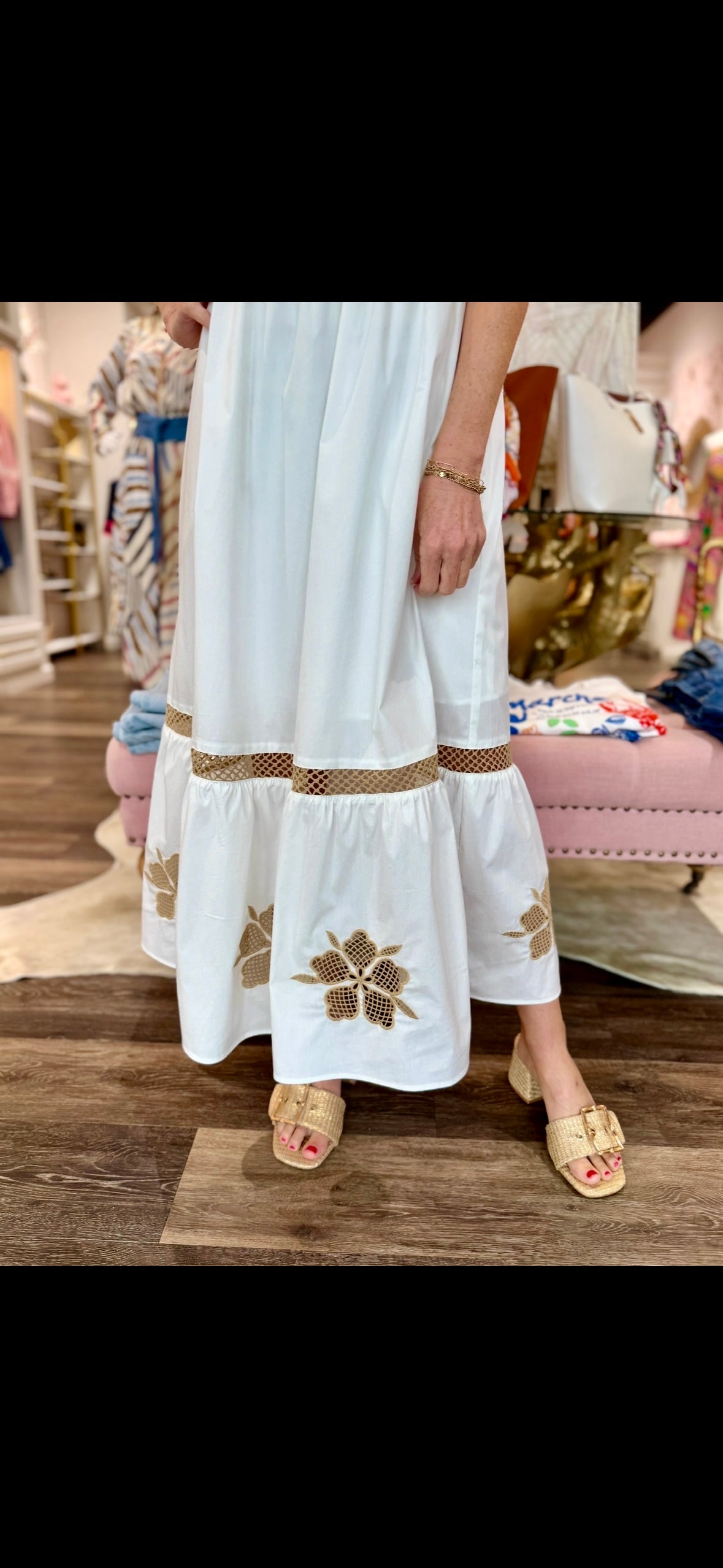 White Sun Dress