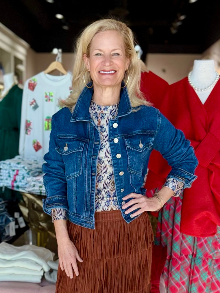 Denim Jacket Dark Blue