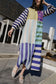 Briton Court Sienna Linen Stripe Midi Dress
