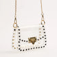 Jackie in Black Clear Handbag