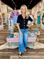 Kut Meg High Rise Wide Leg Fab Ab
