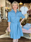 Boho Chic Denim Dress