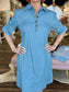 Boho Chic Denim Dress