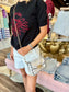 Gamecock Short Sleeve Sweater Black