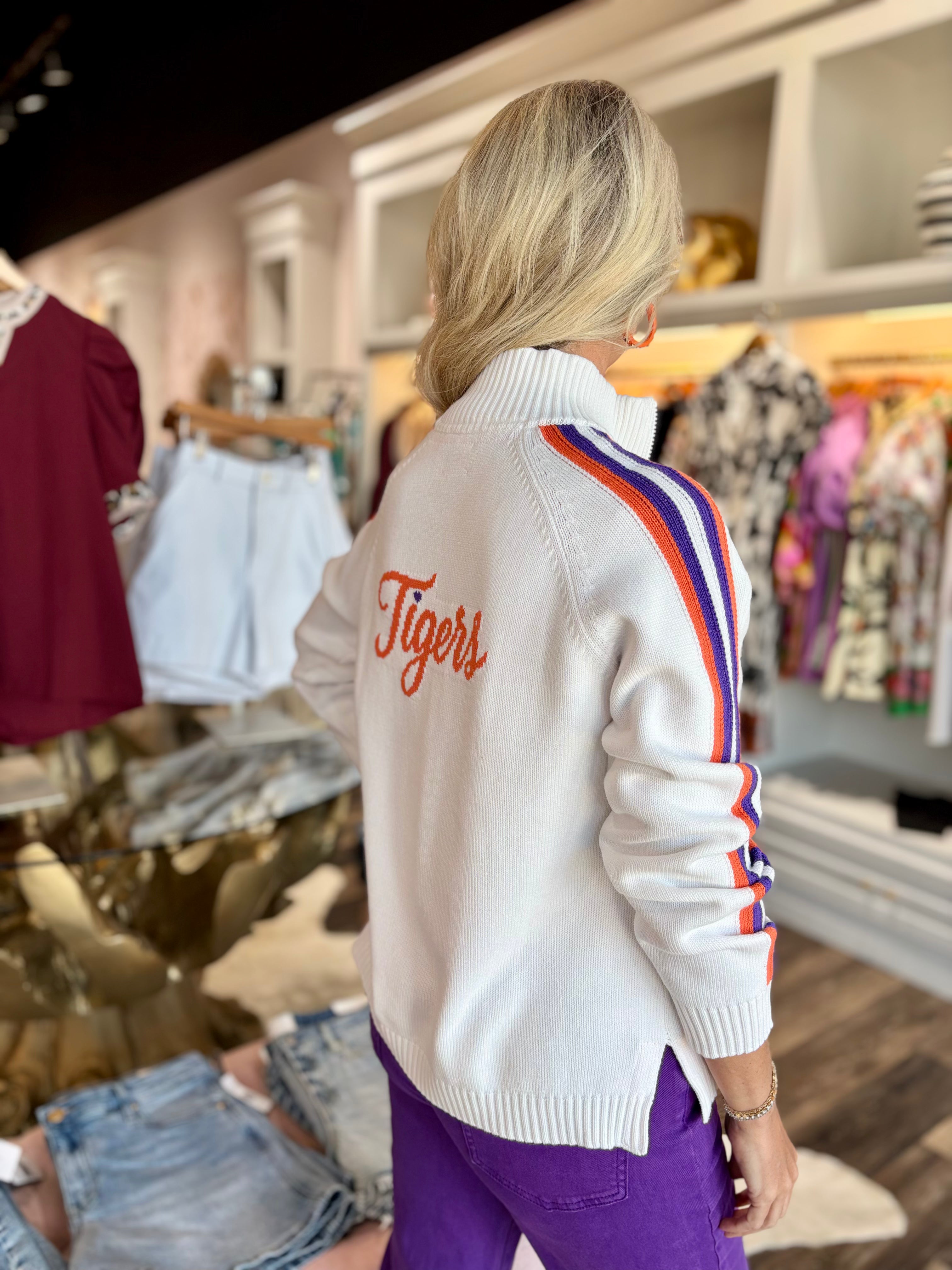 Tigers half zip