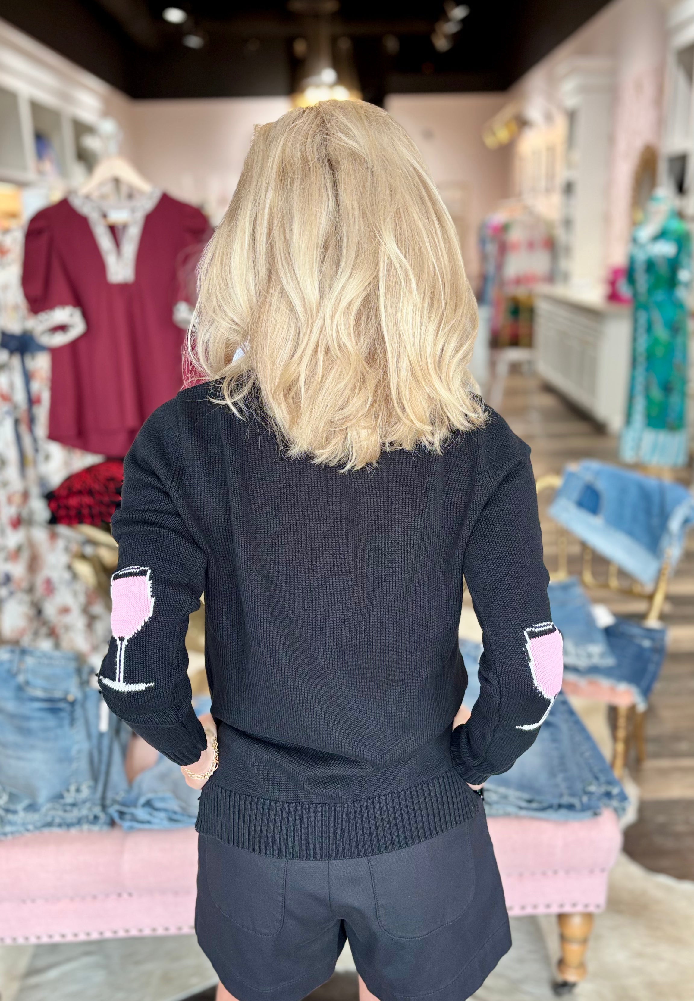 Champagne Please Sweater