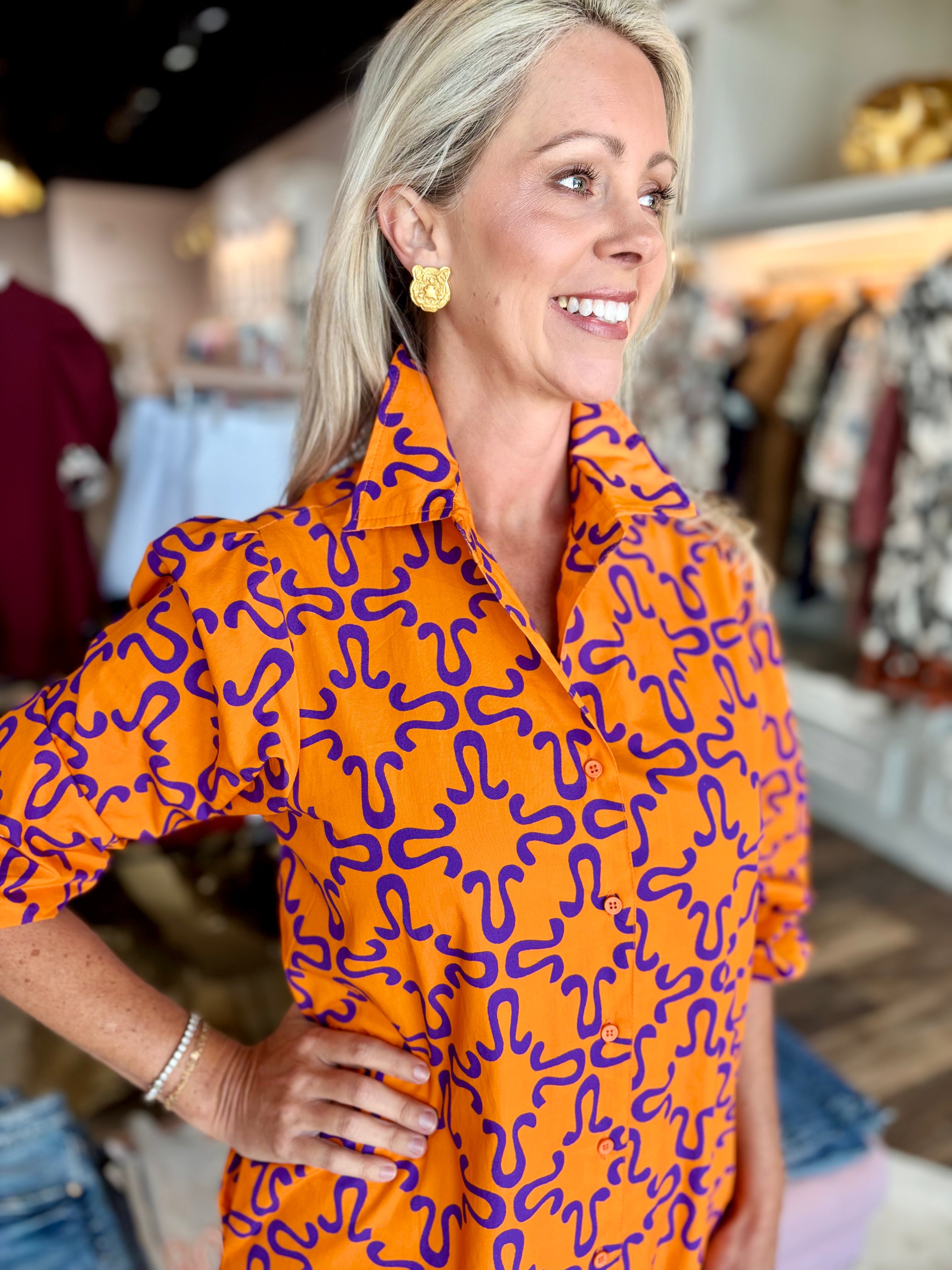 Maude Vivante Ava Dress Orange