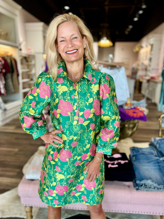 Jade Eloise Rose Dress