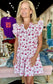 The Toile Flutter Sleeve Dress South Carolina