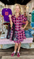 The Go Gingham Ruffle Dress South Carolina