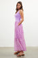 Knit-to-Woven Tank Dress Lilac