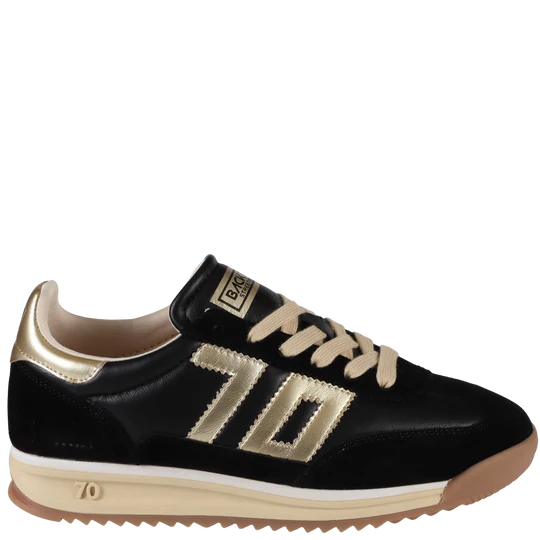 Back 70 JOGGER N in BLACK GOLD Sneakers