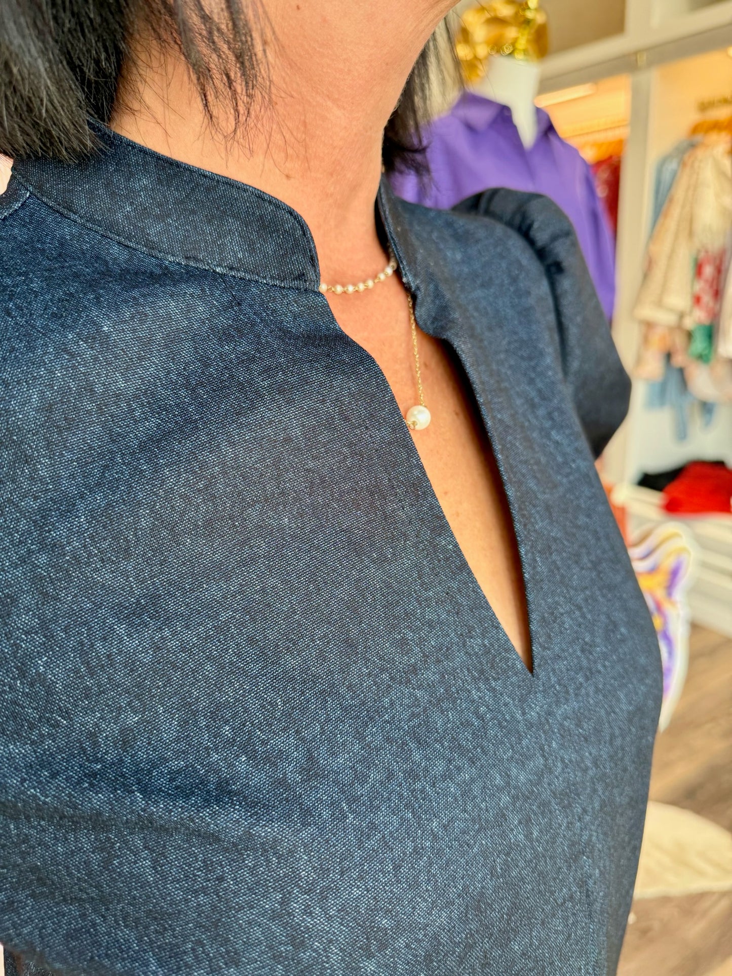 Jude Connally Coco Denim Top