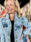Puff Sleeve Denim Jacket