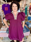 Merlot Cheetah Dress