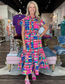 Alden Adair Rachel Dress Circus Plaid