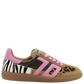 Back 70 SQUID in LEOPARD ZEBRA FUXIA Sneakers