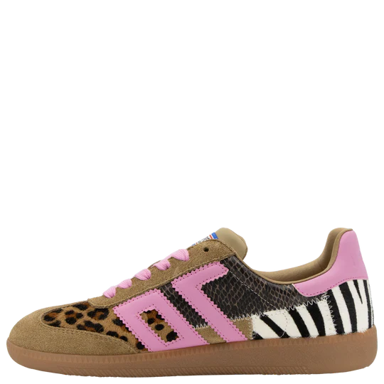 Back 70 SQUID in LEOPARD ZEBRA FUXIA Sneakers