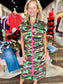 Alden Adair Belle Dress Neon Camo