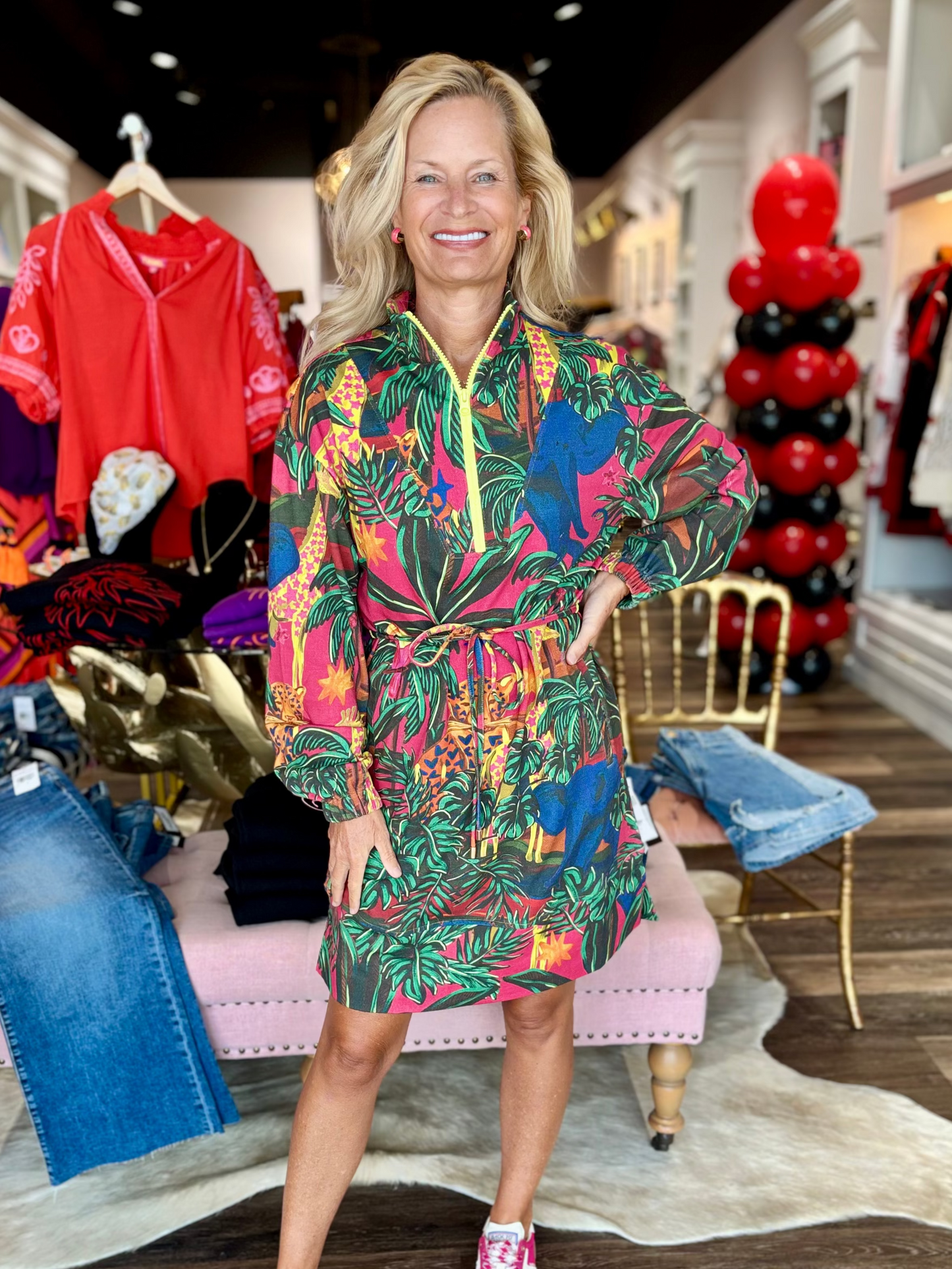 Alden Adair Logan Dress Animal Kingdom