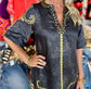 Alden Adair Delaney Dress Pouncing Panther