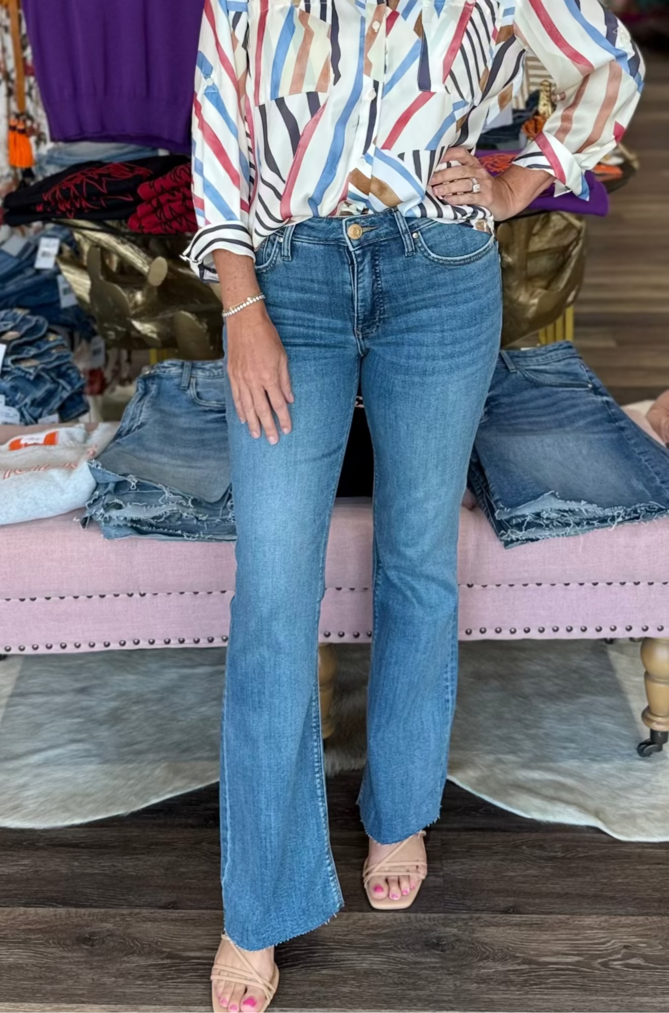 KUT Stella High Rise Flare