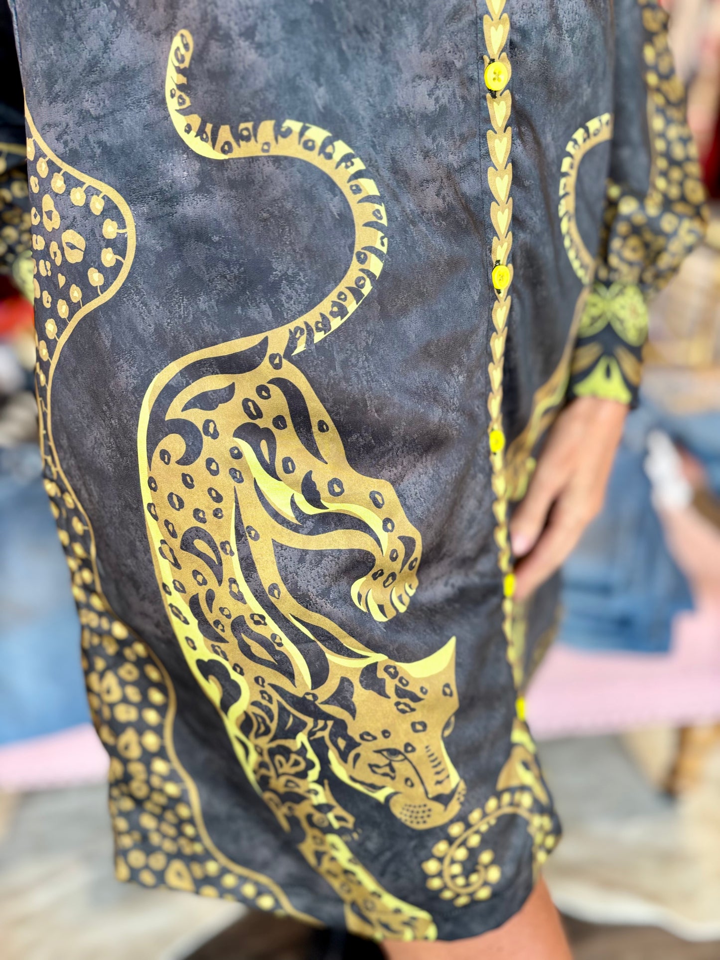 Alden Adair Nora Dress Pouncing Panther