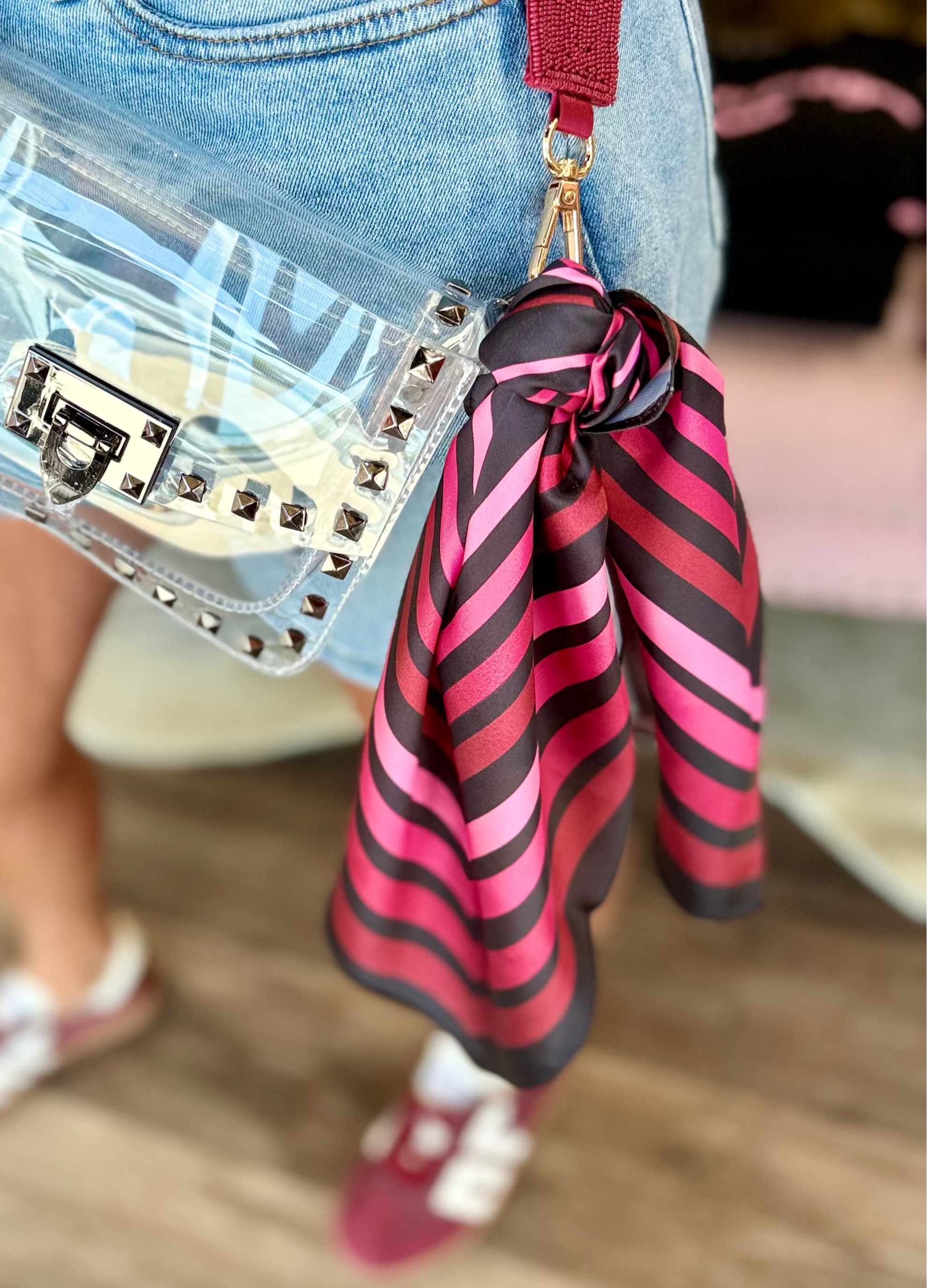 Gamecocks Bandana Gameday Scarf Striped