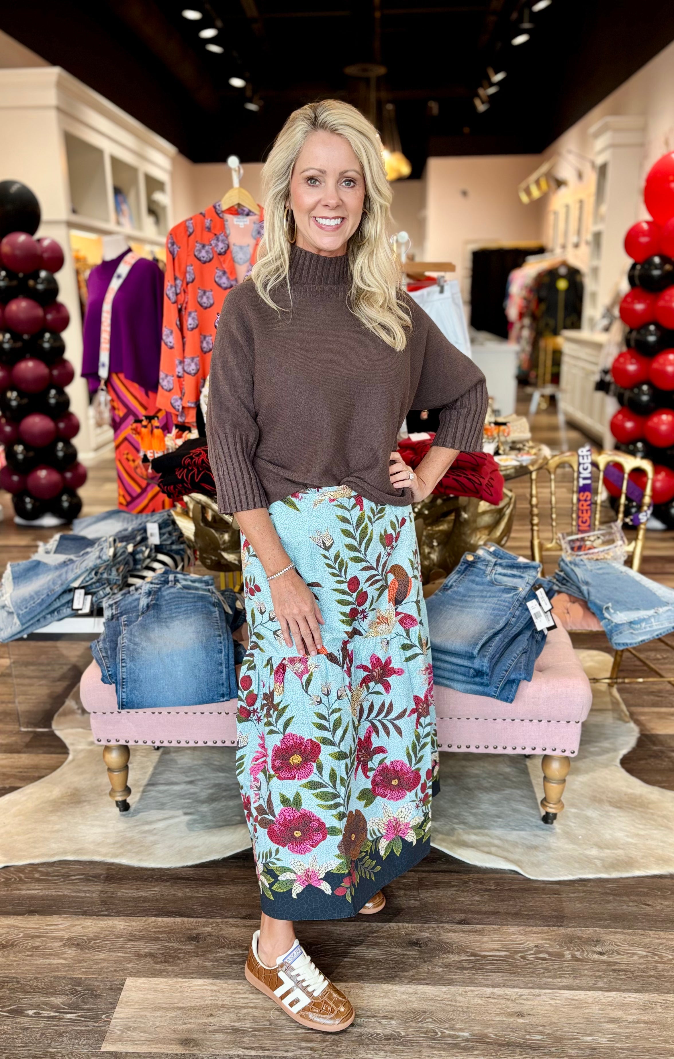Maude Vivante Ada Skirt Opal Mosaic