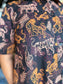 Collared Tiger Print Mini Dress