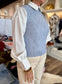 Kerisma Laurel Sleeveless Sweater Blue Frost