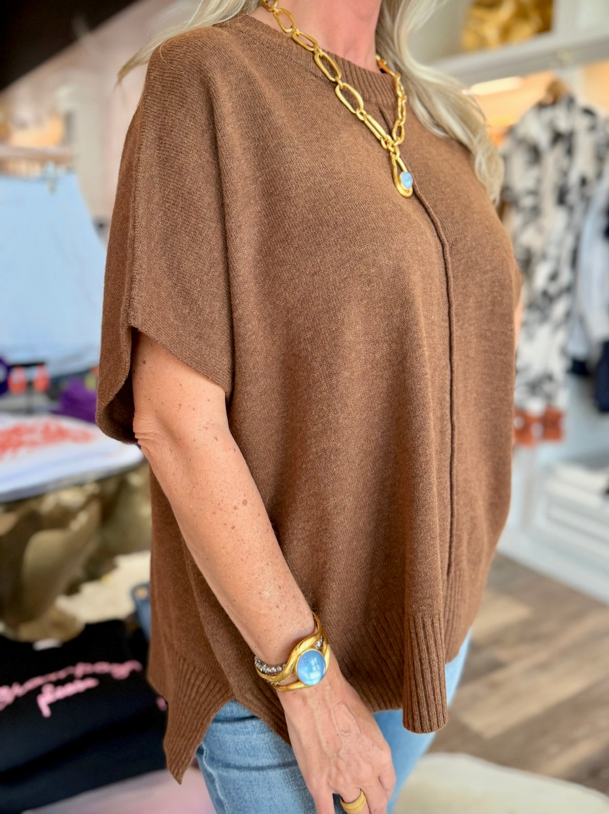 Kerisma Gwyneth Caroline Top Espresso