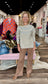 Charlie B Mock Neck Sweater Oat