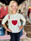 Charlie B Queen of Hearts Sweater