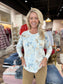 Charlie B Printed Reversible Sweater Vapor