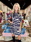 Boho Chic Dress Animal Print