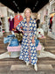 Oliphant Shirt Dress Maxi Agra Navy