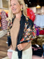 Charlie B Elbow Sleeve Balloon Shape Sweater Sesame
