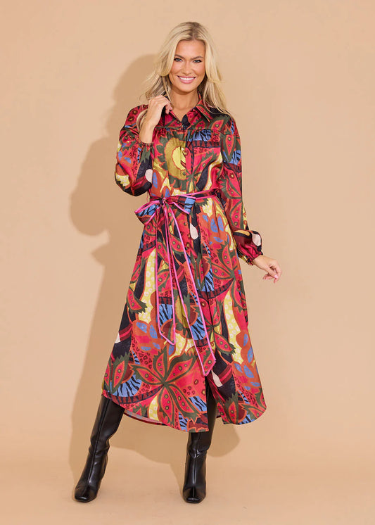 Alden Adair Jane Dress Jungle Floral