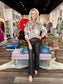 Wide Leg Chocolate Leather Pants