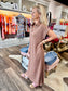 Taupe Midi Dress