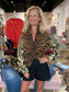 Emily McCarthy Long Sleeve Poppy Tiger Jacquard