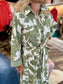 La Plage Town Midi Dress- Bali Floral Pesto