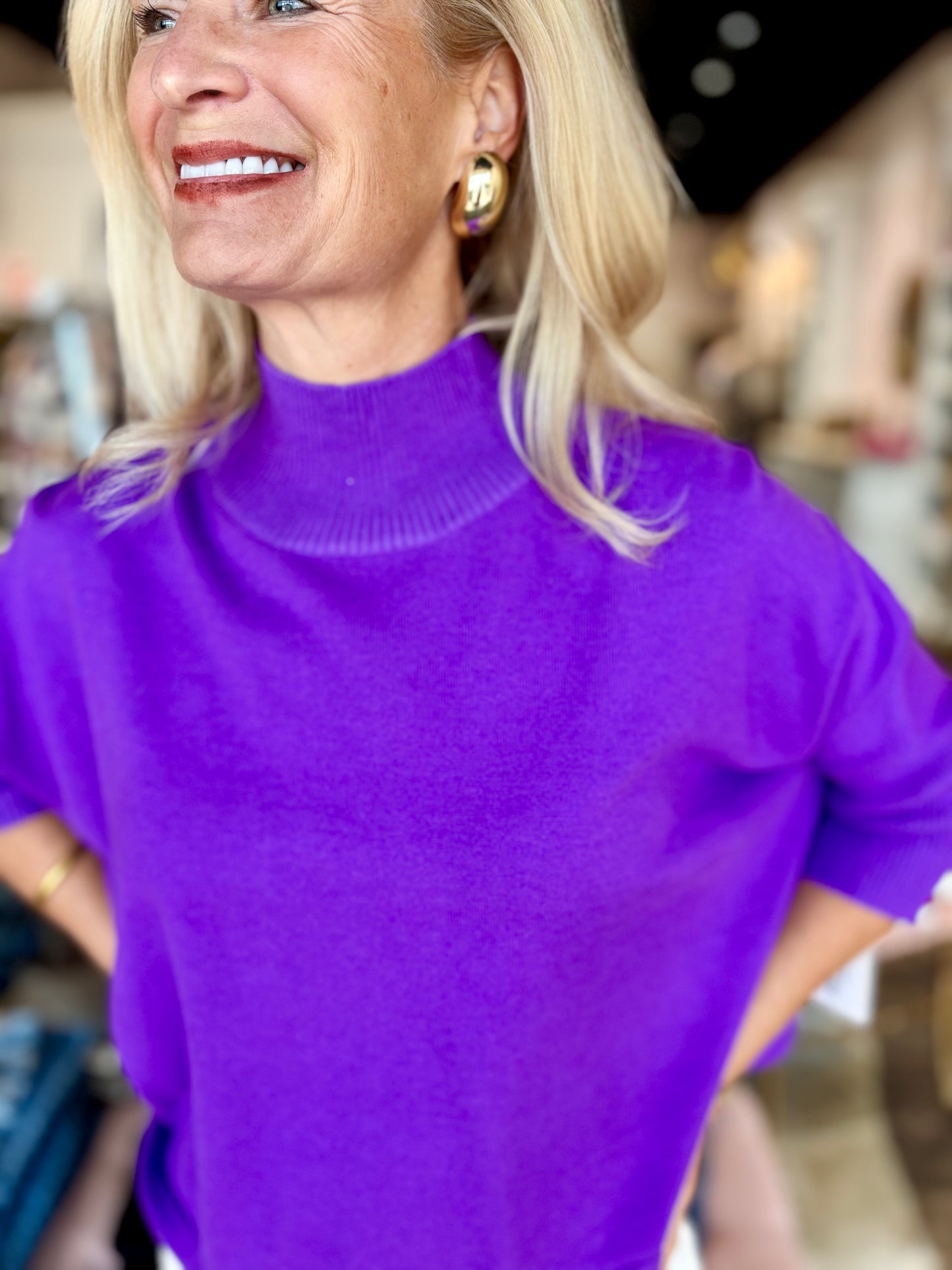 Kerisma Aja Ortho Solid Top Purple Heart