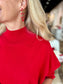 Kerisma Aja Ortho Solid Top Scarlet