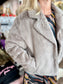 Faux Fur Coat Dove