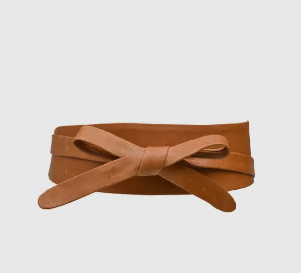 Ada Wrap Belt Cognag