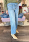Kut Meg High Rise Wide Leg w/ Front Patch Pockets